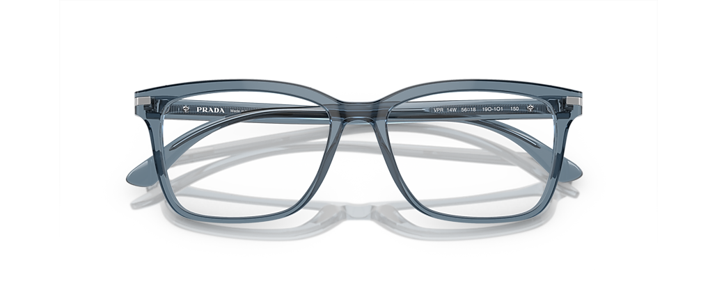 Prada PR 14WV Grey Transparent Frames