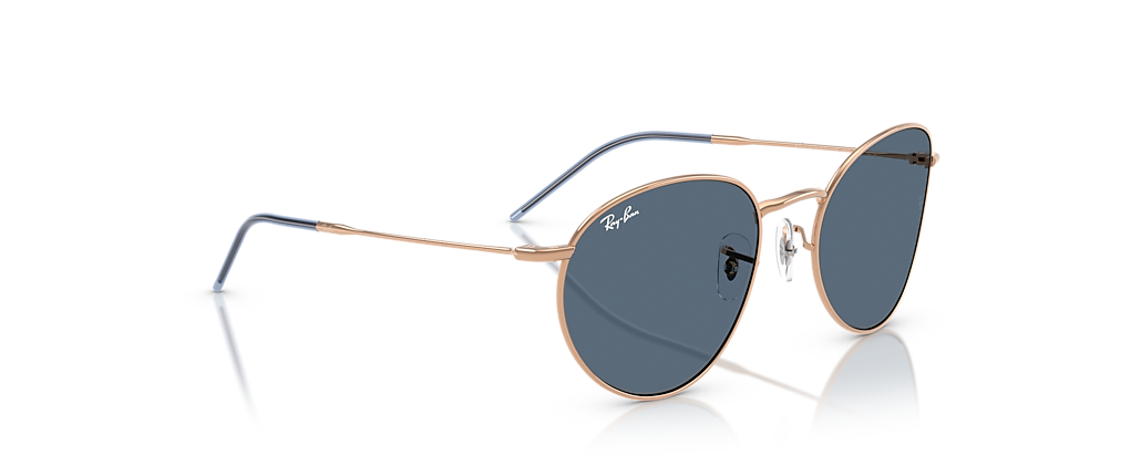 Ray-Ban RBR0103S Round Reverse Rosegold Sunglasses