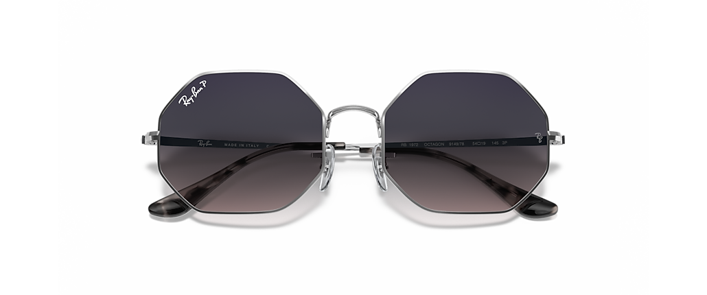 Ray-Ban RB1972 Octagon 1972 Silver Sunglasses