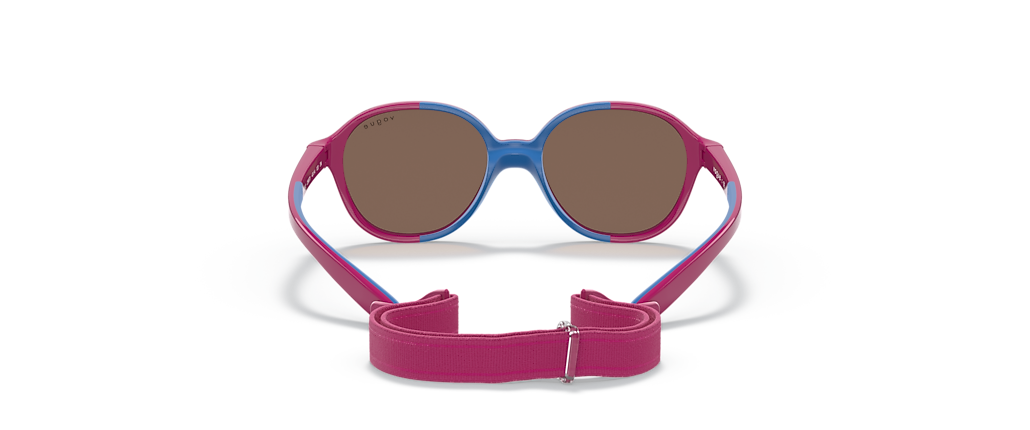 Vogue Eyewear VJ2012 Pink On Rubber Blue Sunglasses