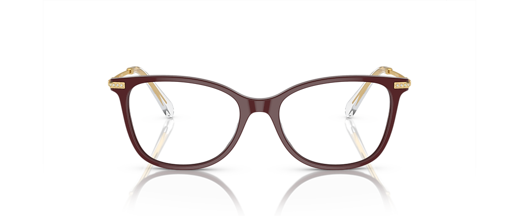 Swarovski SK2010 Burgundy Frames