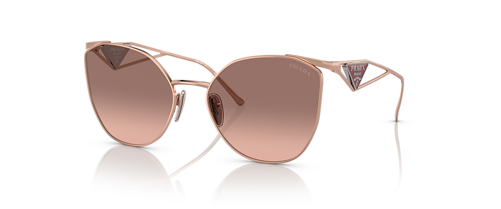 Prada PR 50ZS Pink Gold Sunglasses
