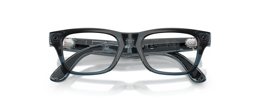 Ray-Ban Ray-Ban Meta (Gen 2) Blayzer Optics Transparent Ocean Blue Ray-Ban Meta Smart Glasses
