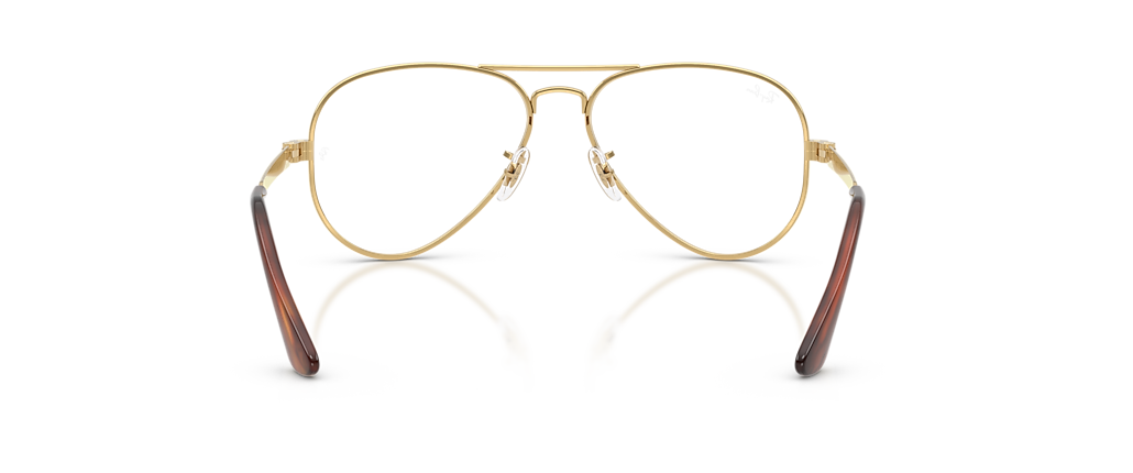 Ray-Ban RB3925V Aviator Max Optics Arista Gold Frames