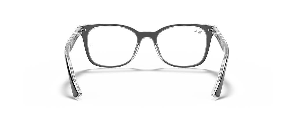 Ray-Ban RB5285 Optics Black On Transparent Frames