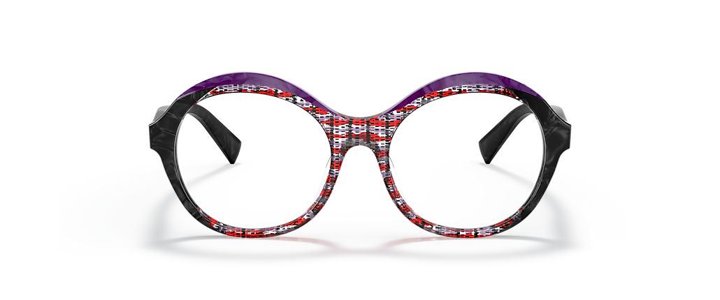 Alain Mikli A03118 Floretta Red Fishnet/Violet/Noir Frames