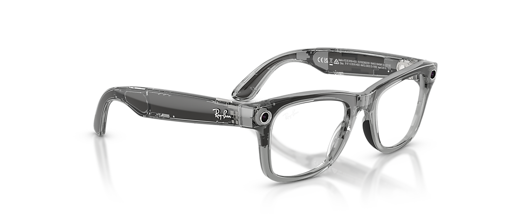 Ray-Ban Ray-Ban Meta Wayfarer Transparent Grey Ray-Ban Meta Smart Glasses