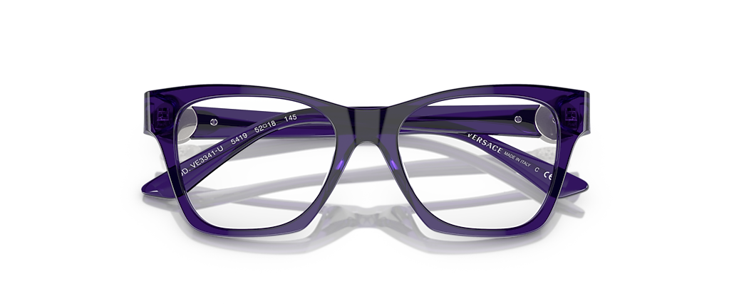 Versace VE3341U Transparent Purple Frames