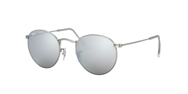 Ray-Ban RB3447 Round Flash Lenses