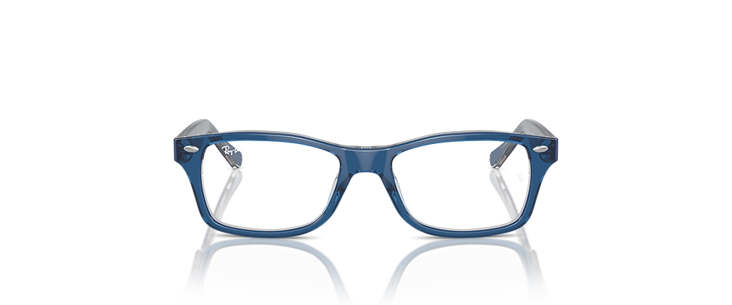 Ray-Ban RB1531 Optics Kids Top Dark Blue & Brown & Light Grey Frames