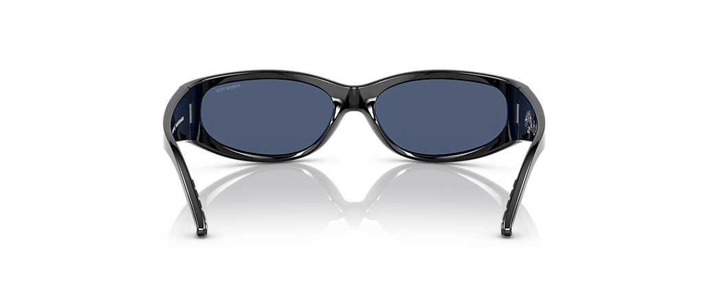 Arnette AN4302 Catfish Black Gradiant Metal Blue Sunglasses