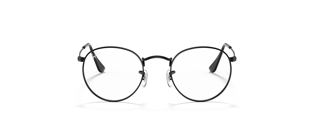 Ray-Ban RB3447V Round Metal Optics Black Frames