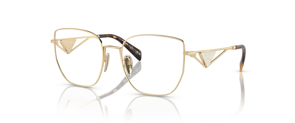 Prada PR A54VD Pale Gold Frames