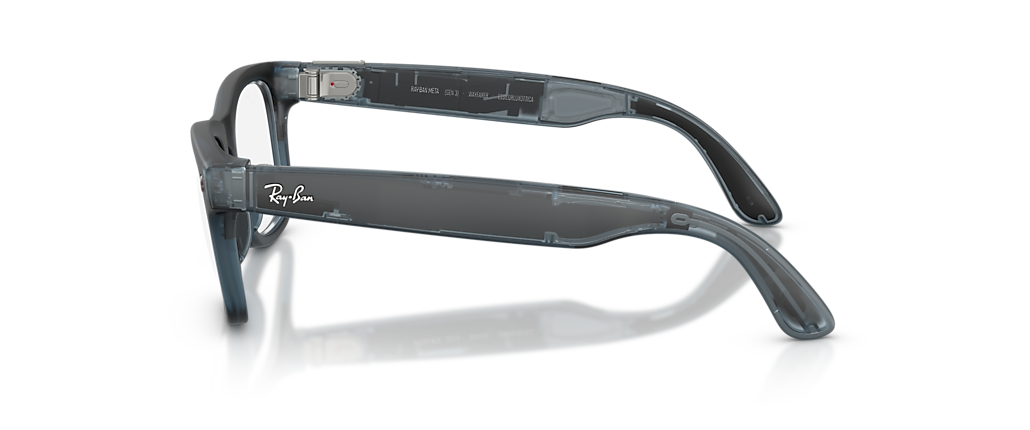 Ray-Ban Ray-Ban Meta (Gen 3) Wayfarer Optics Transparent Ocean Blue Ray-Ban Meta Smart Glasses