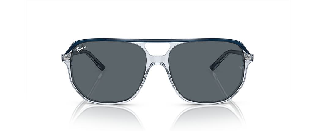 Ray-Ban RB2205 Bill One Blue On Transparent Blue Sunglasses