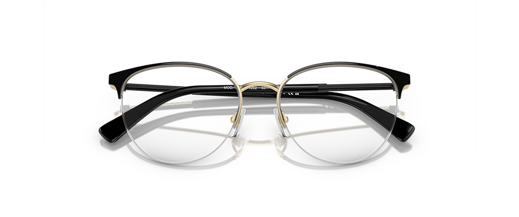 Versace VE1247 Black/Pale Gold Frames