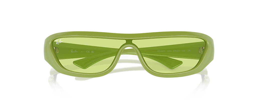 Ray-Ban RB4431 Xan Bio-Based Apple Green Sunglasses