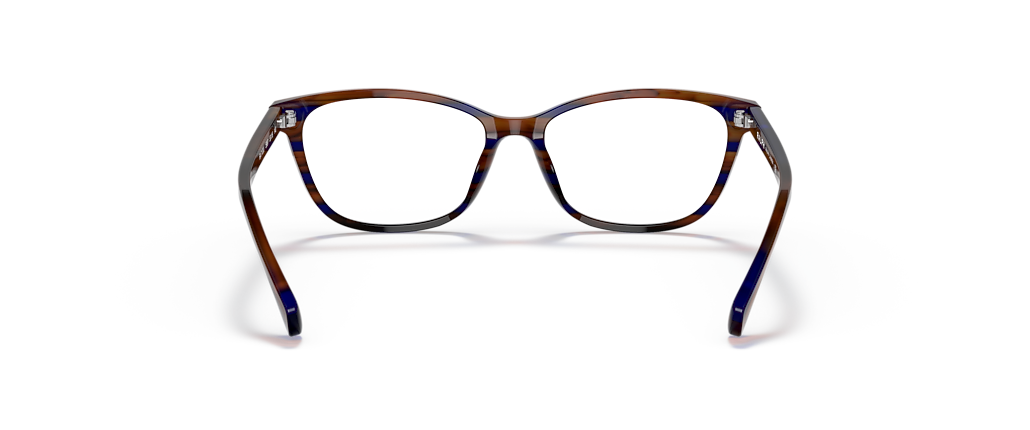 Ralph RA7133U Striped Brown Blue Frames