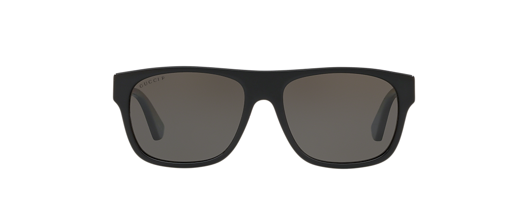 Gucci GG0341S Shiny Black Sunglasses