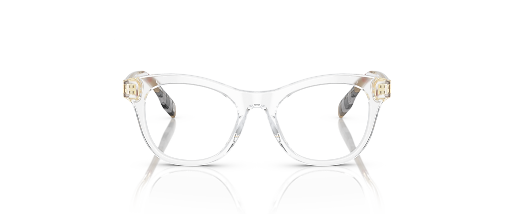Burberry JB2007 Kids Transparent On Vintage Check Frames