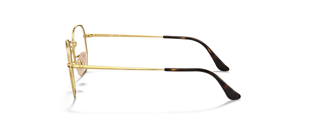 Ray-Ban RB6448 Hexagonal Optics Arista Gold Frames