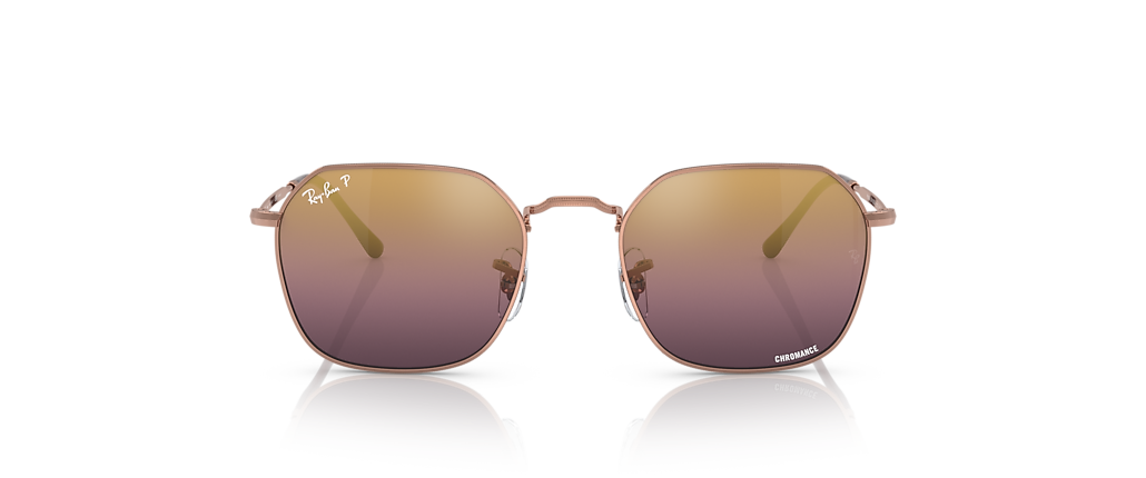 Ray-Ban RB3694 Jim Polarized+ Lenses Rose Gold Sunglasses