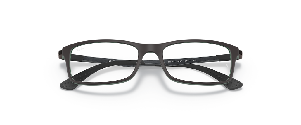 Ray-Ban RB7017 Optics Black On Green Frames