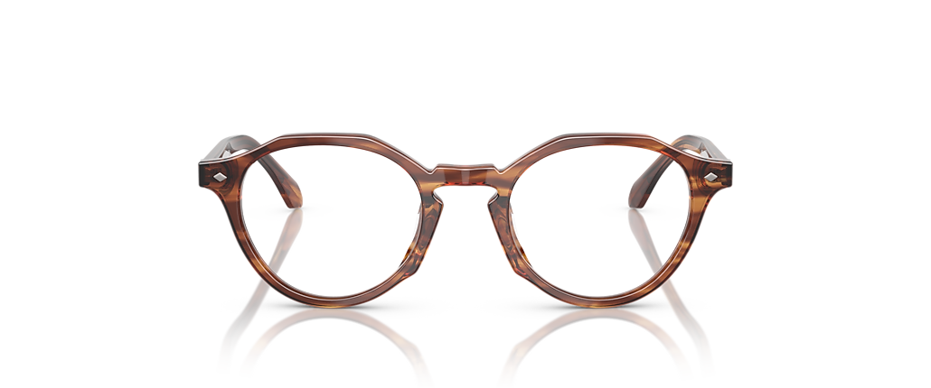 Giorgio Armani AR7264U Striped Brown Frames