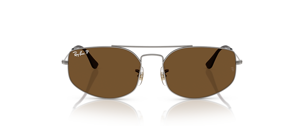 Ray-Ban RB3845 Explorer V Gunmetal Sunglasses
