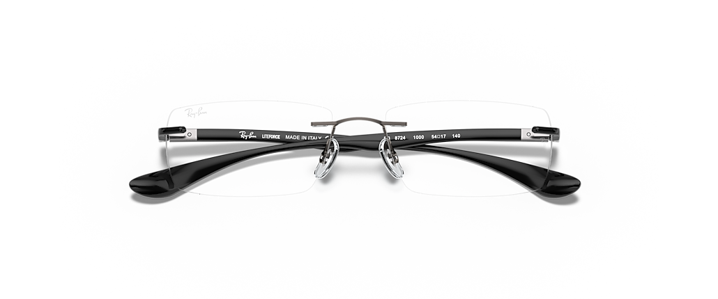 Ray-Ban RB8724 Optics Gunmetal Frames
