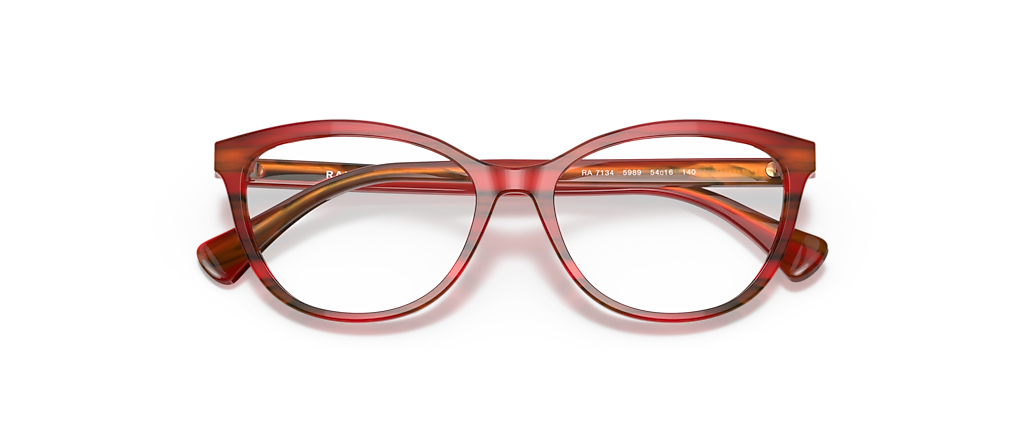 Ralph RA7134 Striped Brown Frames
