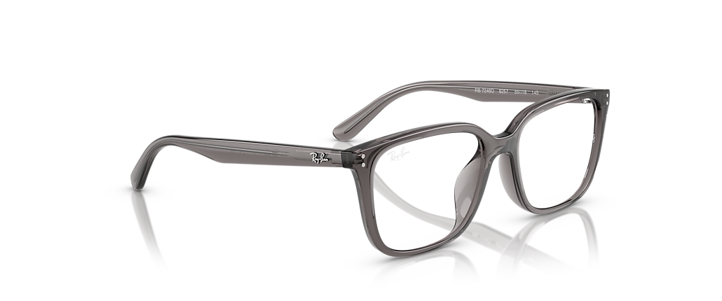 Ray-Ban RB7248D Optics Transparent Opal Grey Frames