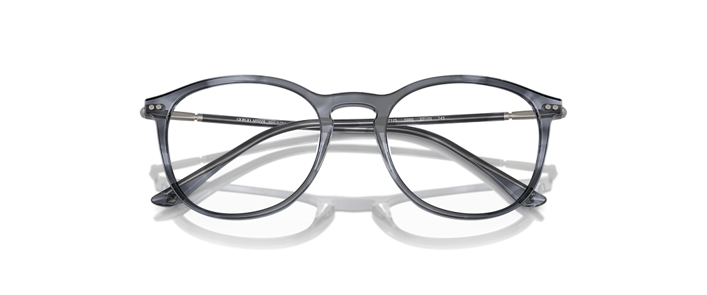 Giorgio Armani AR7125 Striped Blue Frames