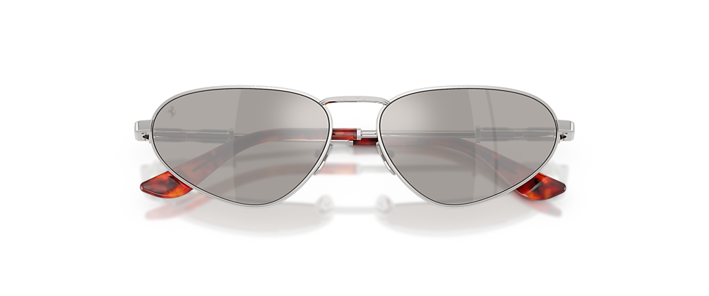 Ferrari FH1038 Silver Shiny Sunglasses