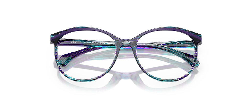 Alain Mikli A03501M Cyberpunk Purple/Solid Purple Frames