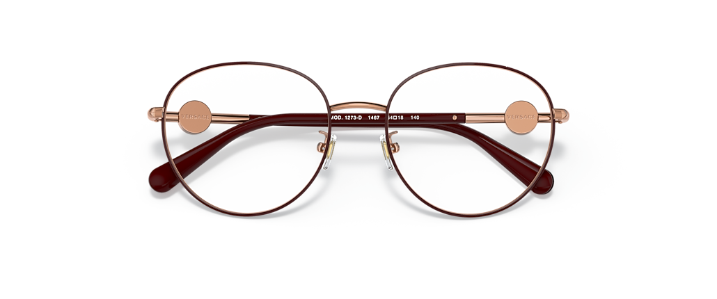 Versace VE1273D Rose Gold/Bordeaux Frames