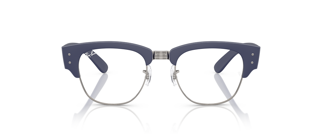 Ray-Ban RB7316V Mega Clubmaster Optics Liteforce Sand Blue On Gunmetal Frames