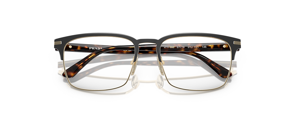 Prada PR 58ZV Matte Brunished/Pale Gold Frames