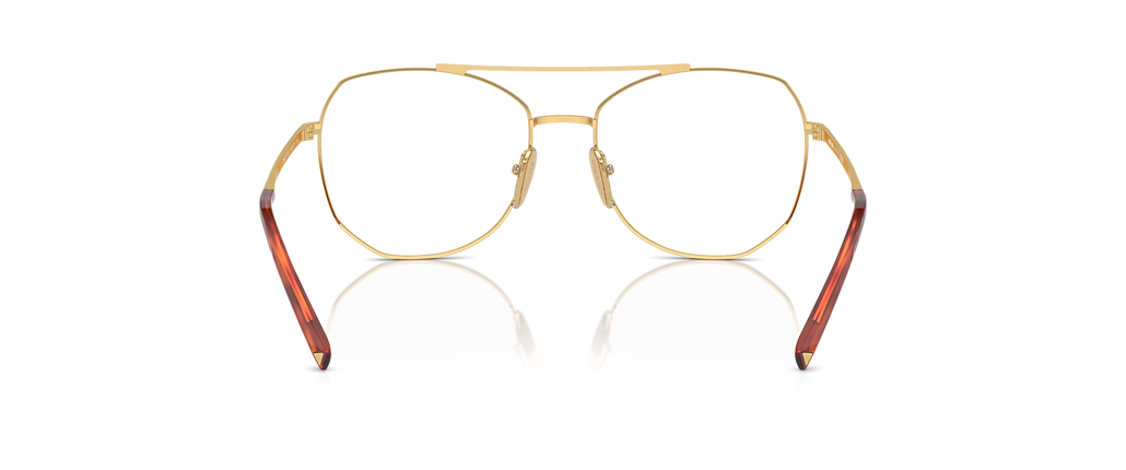 Prada PR A58V Gold Frames