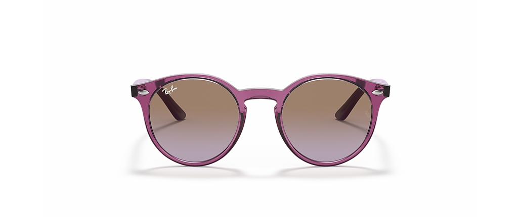 Ray-Ban RB9064S Kids Transparent Fuxia Sunglasses