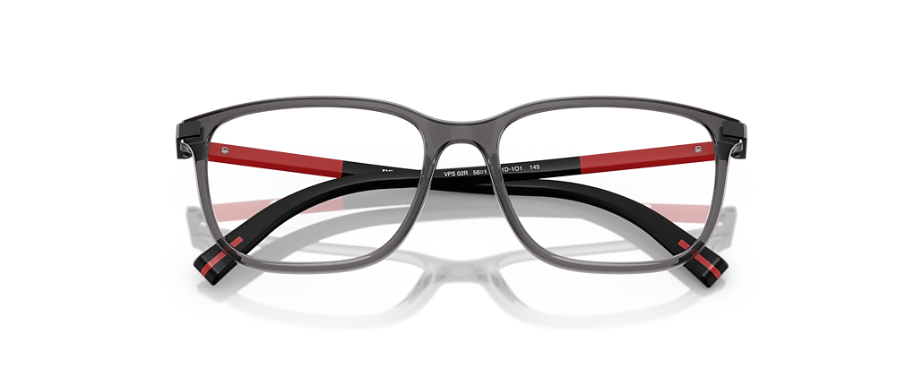 Prada Linea Rossa PS 02RV Transparent Anthracite Frames