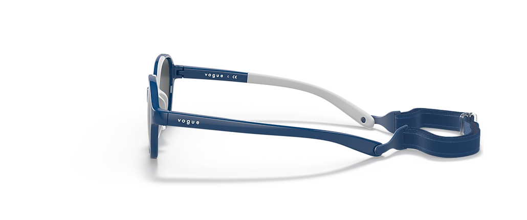 Vogue Eyewear VJ2012 Blue On Rubber Cream Sunglasses