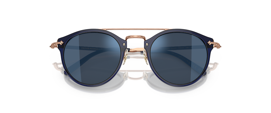 Oliver Peoples OV5349S Remick Denim-Brushed Rose Gold Sunglasses