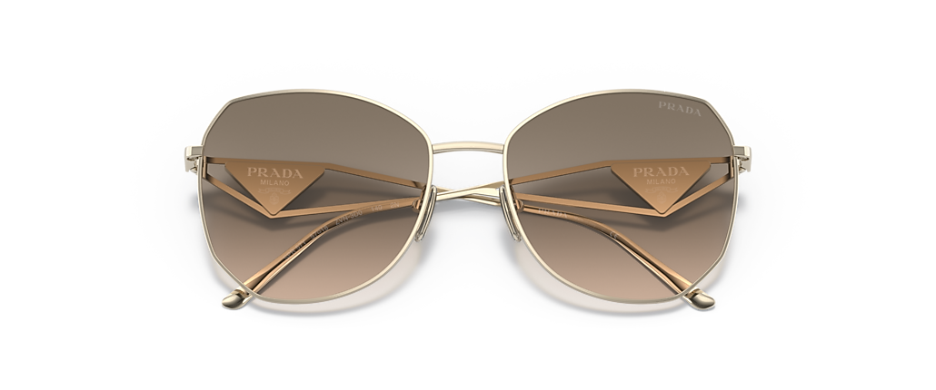 Prada PR 57YS Pale Gold Sunglasses