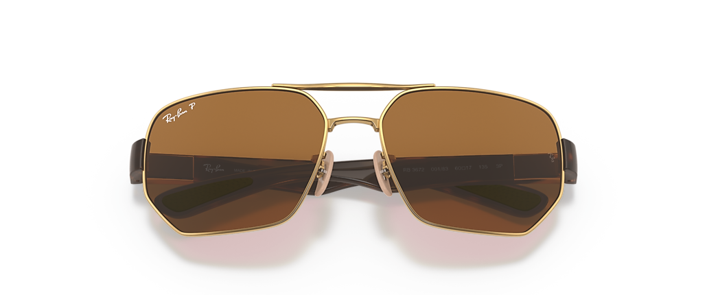 Ray-Ban RB3672 Arista Gold Sunglasses