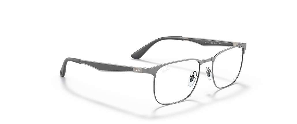 Ray-Ban RB6363 Optics Gunmetal Frames
