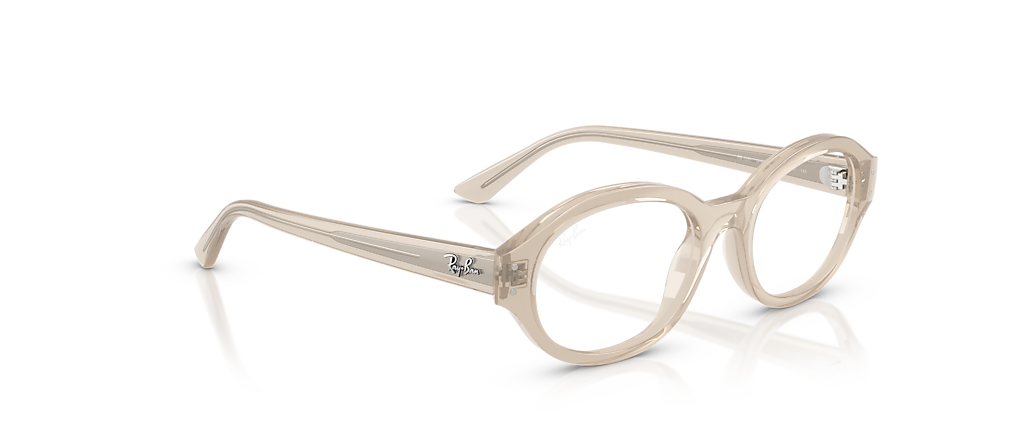 Ray-Ban RB7257 Shilo Optics Bio-Based Cloudy Warm White Frames