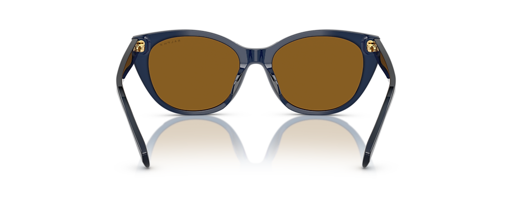 Ralph RA5324U Shiny Transparent Blue Sunglasses