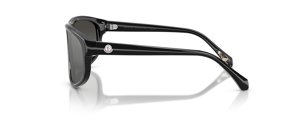 Moncler ME6033U ICEBORNE Shiny Black Sunglasses