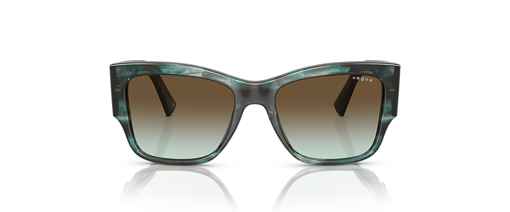 Vogue Eyewear VO5462S Green Havana Sunglasses